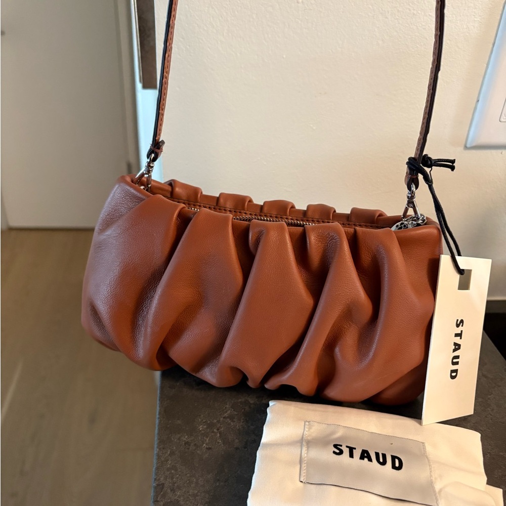 *Brand NEW* STAUD Bean Ban Tan Leather